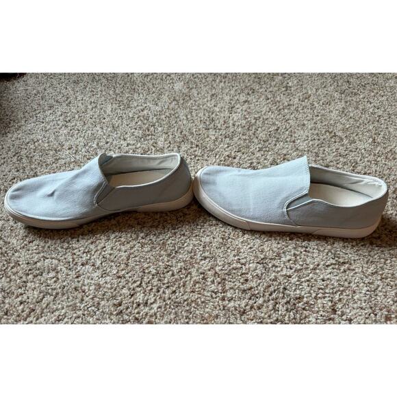 Vionic Canvas slip on Shoes/loafers/sneakers size womens 11, Light blue - Picture 5 of 8